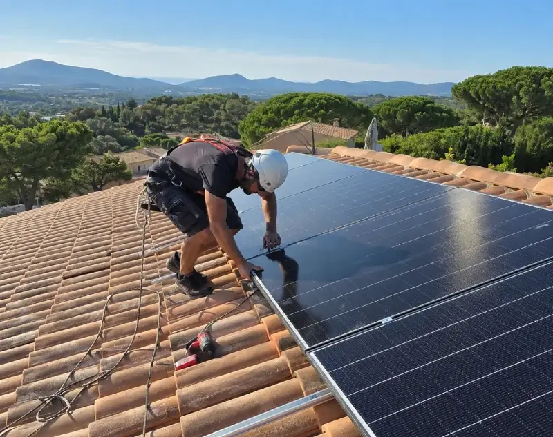 Installateur panneaux solaires Cabrerolles — pose photovoltaïque sur toiture